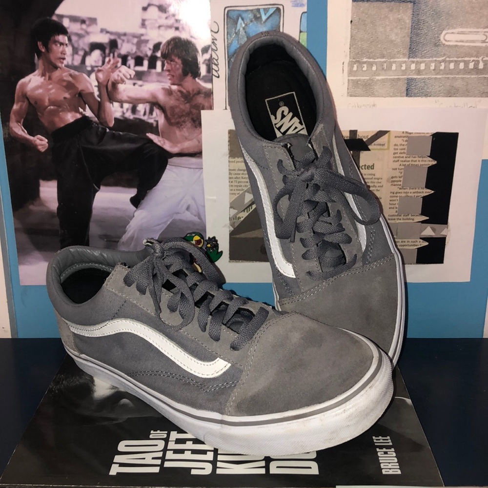 Grey Vans Oldskool